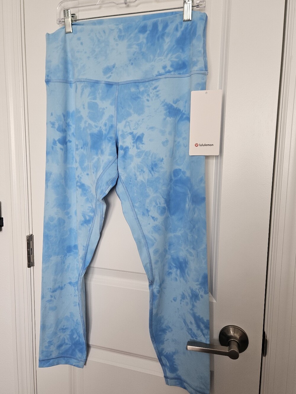 NWT Size 14 lululemon Align High-Rise Pant 25" Smoothie Wash Blueberry Multi